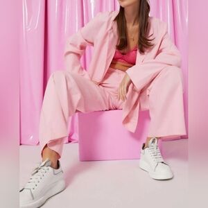#502 🛑68 S,M,L HIGH END FABULOUS Linen Blazer & Pants 2pc Set